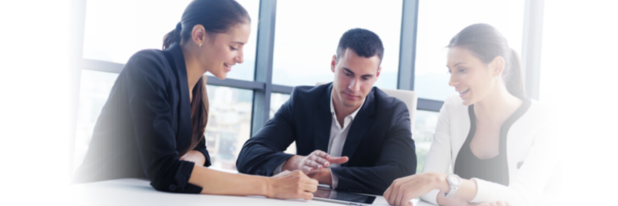 Group of office workers